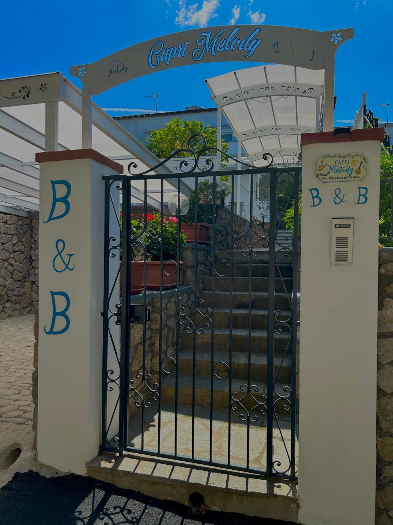 Bed and Breakfast Capri Melody Anacapri  Exterior foto
